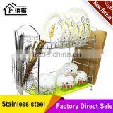 Stainless Steel Dish Rack Modular Kitchen Decorative Display Racks thumbnail-1