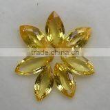 Top AAA Quality Yellow Sapphire Quartz Loose Gemstone thumbnail-3