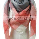 2016 Hottest Selling Plaid Blanket Winter Cashmere Scarf ,scarf Factory China Quality Choice Most Popular thumbnail-5