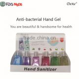 DEXE hand washing gel with water / oem hand cleaning gel factory