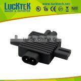 IEC 320 C8 to 3x C7 International Power Adapter thumbnail-1