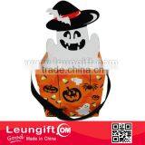 Halloween Bat Pumpkin Paper Pail Cardboard Pail