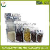 China Top Level Hot Sell Clear Plastic Zippered Storage Bag