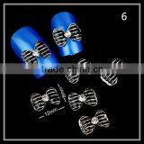 2016 New Fashion Factory Sell White Butterfly 3d Molds for Nails Metal Nail Art Decoration thumbnail-6