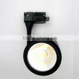 TIWIN Top Quality High CRI High Power Black Commercial 25W COB Art Gallery Led Track Light Fixture for Stores, Shopping Mall thumbnail-2