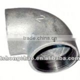 malleable iron pipe fitting equal elbow