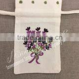 Size 10x15cm Flower Basket Sachet Fragrant Hand Embroidery Cloths Bag thumbnail-3