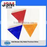 Auto Accessaries Red and Green Color Safety Reflector Warning Triangle thumbnail-1