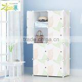 DIY Portable Bedroom Corner Plastic Clothes Wardrobe Box thumbnail-4