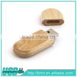 High Quality and Cheap Small Wooden Bamboo Usb Flash Disk thumbnail-2