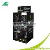 China Factory Production Display Custom Corrugated Cardboard 2 Sides Display Rack