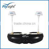 C662 SpeXman Flysight Video Goggles AIO Wireless FPV Glasses /5.8GHz Dual Receiver PIP for DJI Lightbridge FPV Vision Plus HD Quality Choice