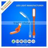 2015 SYW Christmas Ornaments Flexible Mini Usb Flash Drive Led Light Flexible Led Usb Light
