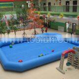 10m*8m Square Shape Inflatable Water Pool for Water Games A8009