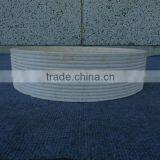 Galala Beige Marble Round Vessel Sink thumbnail-4