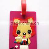 Soft Rubber Bag Tags Wholesales Animation PVC Luggage Tag Manufacture