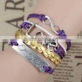 Woven Fashion Wrap Love Bracelet