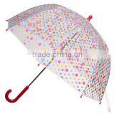 Dome PVC Transparent Umbrella