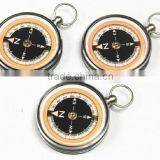Metal Compass, Round Compass, Keyring Compass thumbnail-1