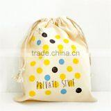 Unbleached Muslin Bags Muslin Squares Organic Muslin Bags Muslin Bag Calico Gift Bags Mini Drawstring thumbnail-4