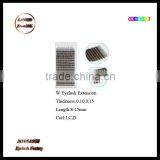 Wholesale OEM Eyemix Eyelash Extension 3d,knotless Eyelash Extension