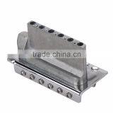 Acoustic Guitarra Guitar Parts 1 Set Chrome 6 Strings Bass Guitar Tremolo Bridge With Bar For Strat ARE4 thumbnail-5
