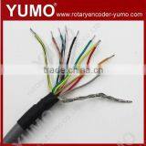 YUMO YMA8008 OD 80mm 8mm Hollow Shaft Rotary Encoders Elevator Servo Motor Price Incremental Rotary Encoder thumbnail-5