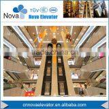 Shopping Mall Panoramic Elevator, Full View Observation Elevator With 10 Persons