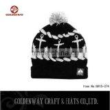 Wholesale Good Quality Custom Knitted Beanie,Pom Pom Beanie Hats thumbnail-1