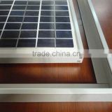 2015 hot-sell high quality Black aluminium frame profile for solar panel