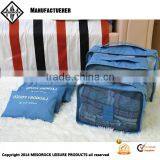 Waterproof 6pcs/set Storage or Saving Extra Space While Traveling Clothes Storage Mesh Bag thumbnail-2