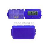 Portable 5 Group Pill Box With Alarm Timer thumbnail-2