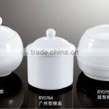 Ceramic Procelain Sugar Pot,Can,Bottle For Restaurant,Buffet,Coffee Shop And Hotel thumbnail-1
