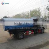 DONGFENG 4*2 Hanging Barrel Refuse Truck 5m3 thumbnail-1
