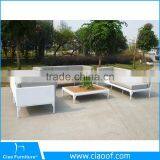 Factory Best Price Top Sale White Garden Sofa thumbnail-2