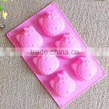 Silicone Kitty Cat Cake Mold thumbnail-5