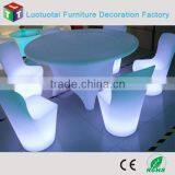 Rechargeable Battery Operated Led Dining Table and Chair With Color Change thumbnail-1