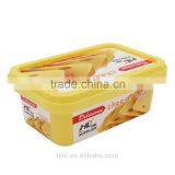 250ml Rectangular Iml Plastic Butter Tubs,margarine Tub,butter Packaging thumbnail-3
