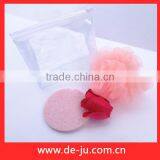 Mesh Flower Pink Soap Flower Bag Bath Set Gift thumbnail-1