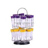 16 Pieces 100ml Glass Cruet Set thumbnail-1