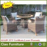 Garden Furniture Teak Wood Table Chair thumbnail-2