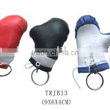 Promotional soft PVC boxing glove keychain