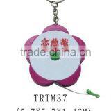 Hot Sale Flower Shape Tape Measure Key Chain thumbnail-1