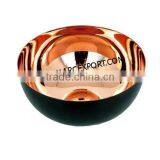 Black & Copper Plated Shiny Fancy Bowl thumbnail-1