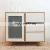 Bamboo Material Simple Design Modern Kitchen Cabinet thumbnail-5