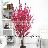 SJZJN 312 Mini Bansai Artificial Peach Blossom Tree /Potted Peach Blossom Tree High Quality thumbnail-4