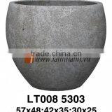 East Asia Exporter Modern Garden Round Elegant Decorative Pot thumbnail-1