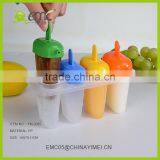 Set of 4pcs Plastic Ice Mold Juice Mold With Cover Ice Making Stools thumbnail-2