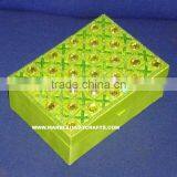 Beaded Zari Embroidery Green Color Box thumbnail-1