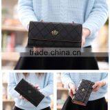 Wholesale Lovely Fashion Lady's Clutch Long Purse Leather Wallet Bag Men Cltch Handbag thumbnail-3